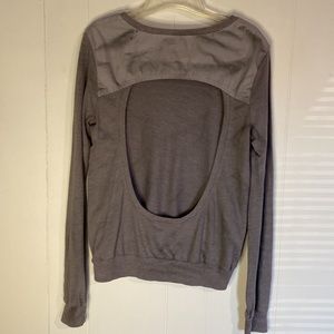 KILL CITY pullover cutout shirt medium sweatshirt tie dye grey